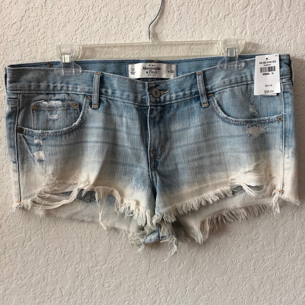 Abercrombie and Fitch jean shorts